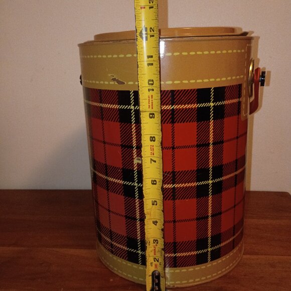 1950s 2 Gal. SKOTCH KOOLER Petra Cabot Design Classic Plaid - Picture 9 of 14